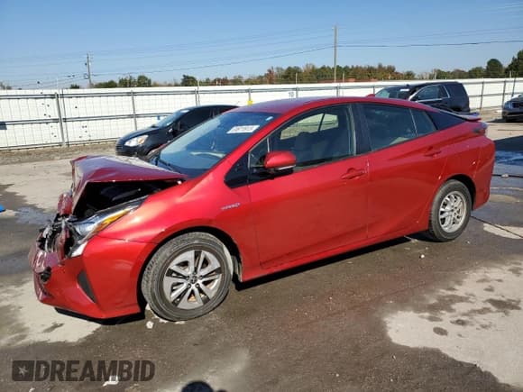 ✅ 2017 Toyota Prius Two • VIN: JTDKBRFU5H3050324 • Lot: 91611815. Listed on Copart with 19,713 mi. Free auction sales archive from the USA and detailed vehicle history report at DreamBid. Image 1.