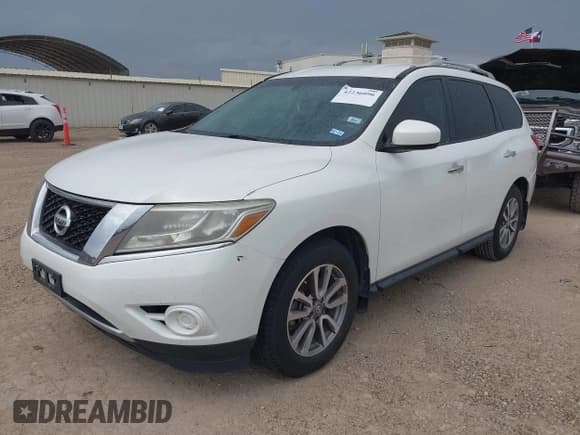 ✅ 2014 Nissan Pathfinder SL • VIN: 5N1AR2MN6EC685974 • Lot: 42236096. Listed on IAAI with 185,204 mi. Free auction sales archive from the USA and detailed vehicle history report at DreamBid. Image 2.