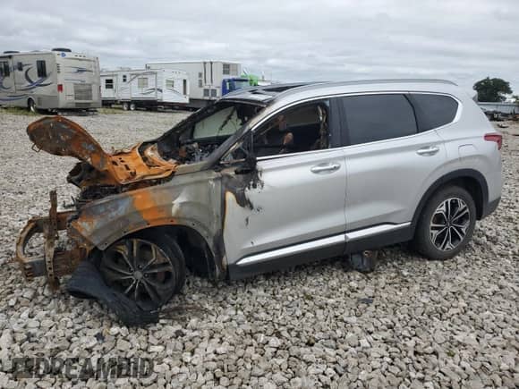 2019 Hyundai Santa Fe Limited z VIN 5NMS5CAA4KH099511, wystawiony jako Copart lot #69178255 z przebiegiem Nie podano mil oraz Nie do naprawy • Non repairable. Historia ofert i sprzedaży dostępna na DreamBid. Obrazek 1.