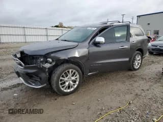 ✅ 2015 Dodge Durango Citadel • VIN: 1C4SDJET6FC799036 • Lot: 87360215. Wystawiony na Copart z przebiegiem 192 965 mil. Bezpłatny archiwum sprzedaży aukcyjnych z USA i szczegółowy raport historii pojazdu na DreamBid. Zdjęcie 1.