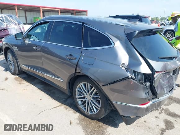 ✅ 2022 Acura MDX Advance • VIN: 5J8YE1H87NL043438 • Lot: 42818883. Wystawiony na IAAI z przebiegiem 33 806 mil. Bezpłatny archiwum sprzedaży aukcyjnych z USA i szczegółowy raport historii pojazdu na DreamBid. Zdjęcie 3.