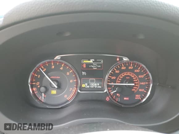 ✅ 2017 Subaru WRX Premium • VIN: JF1VA1E62H9810782 • Lot: 77383864. Listed on Copart with 81,973 mi. Free auction sales archive from the USA and detailed vehicle history report at DreamBid. Image 9.