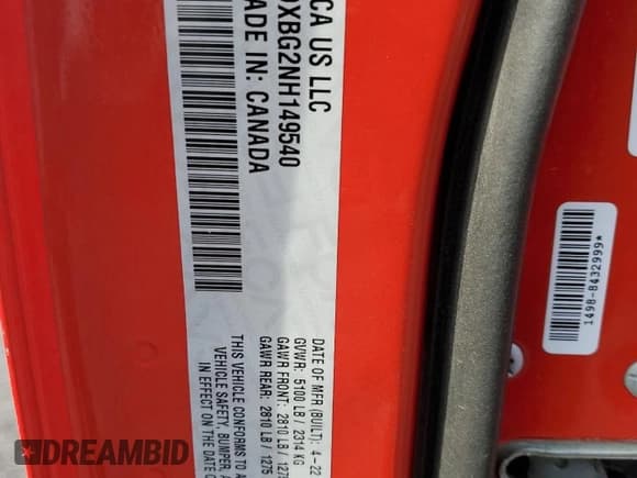 ✅ 2022 Dodge Charger SXT • VIN: 2C3CDXBG2NH149540 • Lot: 90285055. Wystawiony na Copart z przebiegiem 105 075 mil. Bezpłatny archiwum sprzedaży aukcyjnych z USA i szczegółowy raport historii pojazdu na DreamBid. Zdjęcie 12.
