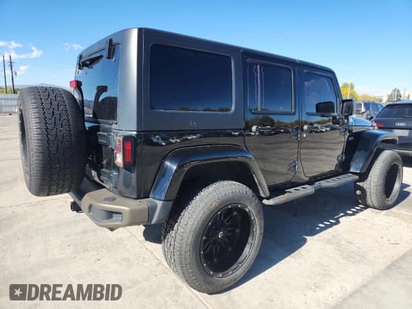 ✅ 2017 Jeep Wrangler Unlimited Sahara • VIN: 1C4BJWEG5HL523183 • Lot: 87067025. Listed on Copart with 138,003 mi. Free auction sales archive from the USA and detailed vehicle history report at DreamBid. Image 3.