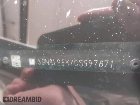 ✅ 2012 Chevrolet Captiva Sport LS • VIN: 3GNAL2EK7CS597671 • Lot: 42254822. Wystawiony na IAAI z przebiegiem 116 290 mil. Bezpłatny archiwum sprzedaży aukcyjnych z USA i szczegółowy raport historii pojazdu na DreamBid. Zdjęcie 9.