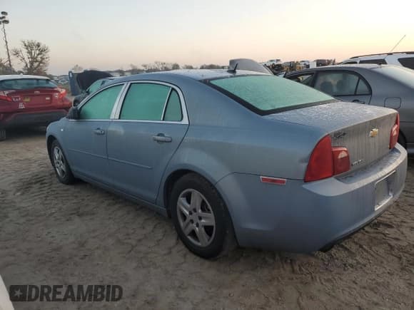 ✅ 2008 Chevrolet Malibu 1LS • VIN: 1G1ZG57B984298598 • Lot: 78327094. Listed on Copart with Not provided. Free auction sales archive from the USA and detailed vehicle history report at DreamBid. Image 2.