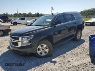 2017 Chevrolet Tahoe LS with VIN 1GNSCAKC5HR229012, listed as a Copart auction lot 71495175 with 151,837 mi miles and Salvage title. Bid and sale history available at DreamBid. Image 1.