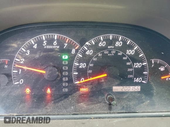 ✅ 2005 Toyota Camry XLE • VIN: 4T1BE32K45U041219 • Lot: 85391925. Listed on Copart with 200,156 mi. Free auction sales archive from the USA and detailed vehicle history report at DreamBid. Image 9.