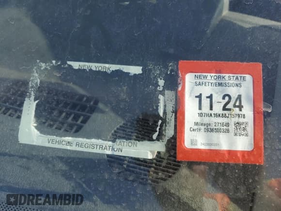 ✅ 2008 Dodge 1500 ST • VIN: 1D7HA16K88J157978 • Лот: 73473914. Опубликован ранее на Copart с пробегом 278 017 миль. Бесплатный доступ к архиву аукционных продаж из США и подробный отчёт об истории автомобиля на DreamBid. Изображение 13.