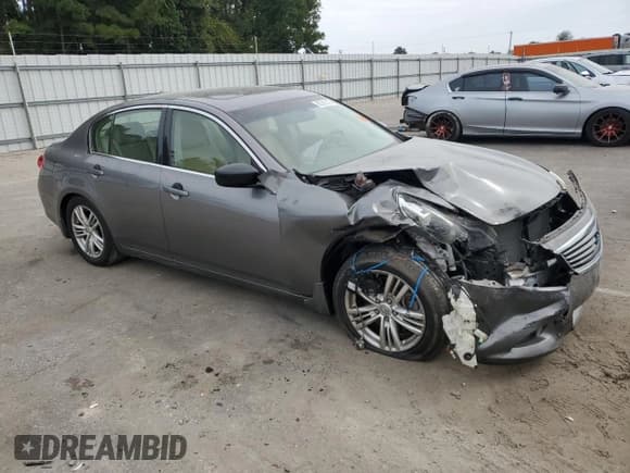 ✅ 2013 Infiniti G37 Journey • VIN: JN1CV6AP0DM717903 • Lot: 82351315. Listed on Copart with 55,296 mi. Free auction sales archive from the USA and detailed vehicle history report at DreamBid. Image 4.
