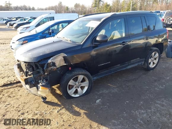 ✅ 2012 Jeep Compass Sport • VIN: 1C4NJDBB1CD675247 • Лот: 43813985. Опубликован ранее на IAAI с пробегом 136 696 миль. Бесплатный доступ к архиву аукционных продаж из США и подробный отчёт об истории автомобиля на DreamBid. Изображение 2.