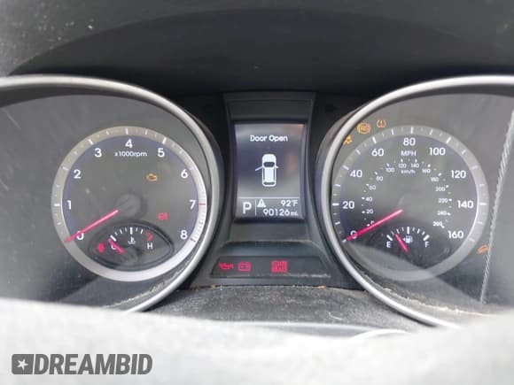 ✅ 2013 Hyundai Santa Fe GLS • VIN: KM8SM4HF4DU014863 • Лот: 43312807. Опубликован ранее на IAAI с пробегом 90 126 миль. Бесплатный доступ к архиву аукционных продаж из США и подробный отчёт об истории автомобиля на DreamBid. Изображение 7.