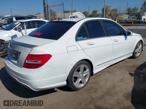 ✅ 2014 Mercedes-Benz C 250 Sport • VIN: WDDGF4HBXEG221328 • Lot: 42683962. Listed on IAAI with 138,588 mi. Free auction sales archive from the USA and detailed vehicle history report at DreamBid. Image 4.