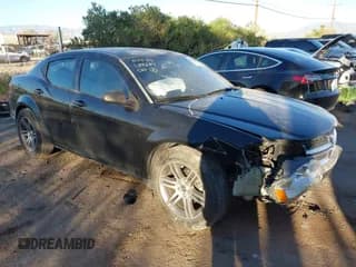 ✅ 2014 Dodge Avenger SE • VIN: 1C3CDZAG1EN182078 • Lot: 43586843. Listed on IAAI with Not provided. Free auction sales archive from the USA and detailed vehicle history report at DreamBid. Image 1.