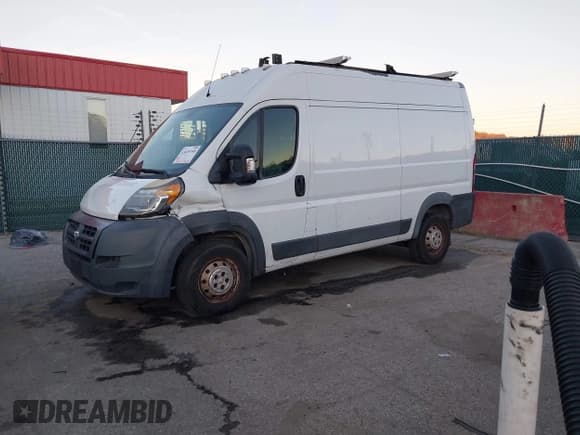 ✅ 2014 Ram ProMaster Cargo • VIN: 3C6TRVCG2EE108344 • Lot: 43635740. Listed on IAAI with 141,791 mi. Free auction sales archive from the USA and detailed vehicle history report at DreamBid. Image 2.