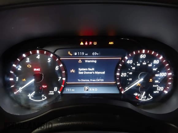 ✅ 2025 Nissan Frontier SV • VIN: 1N6ED1EK9SN649843 • Lot: 42714032. Listed on IAAI with 731 mi. Free auction sales archive from the USA and detailed vehicle history report at DreamBid. Image 7.