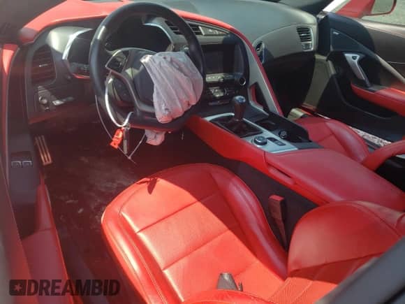 2016 Chevrolet Corvette Z06 3LZ with VIN 1G1YT2D6XG5603337, listed as a Copart auction lot 64940244 with Not provided miles and Salvage title. Bid and sale history available at DreamBid. Image 8.