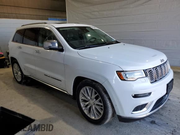 ✅ 2018 Jeep Grand Cherokee Summit • VIN: 1C4RJFJG1JC341829 • Lot: 49649045. Listed on Copart with 91,869 mi. Free auction sales archive from the USA and detailed vehicle history report at DreamBid. Image 4.