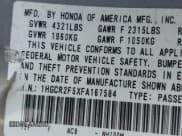 ✅ 2015 Honda Accord Sport • VIN: 1HGCR2F5XFA167584 • Lot: 43059462. Listed on IAAI with 185,685 mi. Free auction sales archive from the USA and detailed vehicle history report at DreamBid. Image 9.