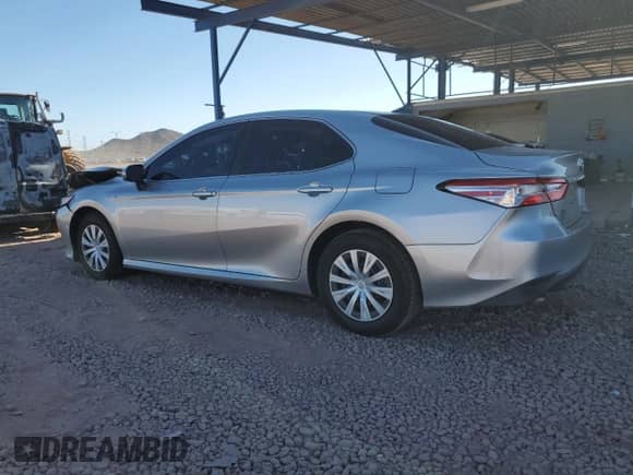 2020 Toyota Camry Hybrid LE with VIN 4T1C31AK1LU545496, listed as a Copart auction lot 66554145 with 40,717 mi miles and Salvage title. Bid and sale history available at DreamBid. Image 2.