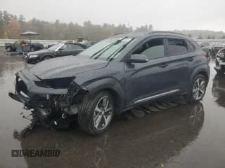 ✅ 2019 Hyundai Kona Ultimate • VIN: KM8K5CA57KU262501 • Лот: 86438235. Опубликован ранее на Copart с пробегом 32 660 миль. Бесплатный доступ к архиву аукционных продаж из США и подробный отчёт об истории автомобиля на DreamBid. Изображение 1.