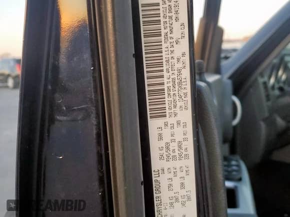 2011 Dodge Nitro Shock with VIN 1D4PT7GX9BW576481, listed as a Copart auction lot 49848955 with 156,015 mi miles and Salvage title. Bid and sale history available at DreamBid. Image 13.