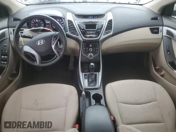 ✅ 2016 Hyundai Elantra SE • VIN: 5NPDH4AE7GH738466 • Lot: 65735535. Listed on Copart with 148,219 mi. Free auction sales archive from the USA and detailed vehicle history report at DreamBid. Image 8.
