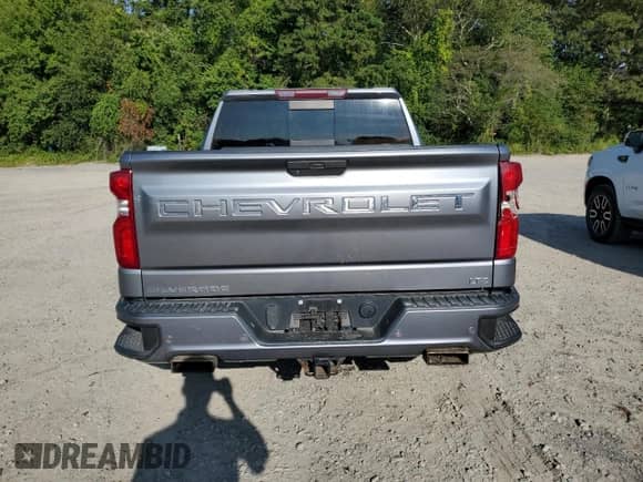 2019 Chevrolet Silverado 1500 LTZ with VIN 1GCUYGED1KZ167187, listed as a Copart auction lot 70759535 with 149,853 mi miles and Salvage title. Bid and sale history available at DreamBid. Image 6.