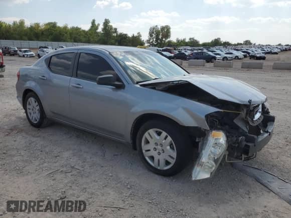 2013 Dodge Avenger SE с VIN 1C3CDZAB0DN588310, выставлен на аукционе Copart как лот 66071364 с пробегом 202 442 миль миль и Списание • Salvage title. История ставок и продаж доступна на DreamBid. Изображение 4.