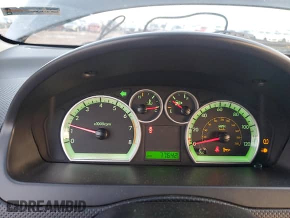 2011 Chevrolet Aveo 1LT z VIN KL1TD5DE3BB138117, wystawiony jako Copart lot #86677124 z przebiegiem 77 642 mil mil oraz Szkoda całkowita • Salvage title. Historia ofert i sprzedaży dostępna na DreamBid. Obrazek 9.