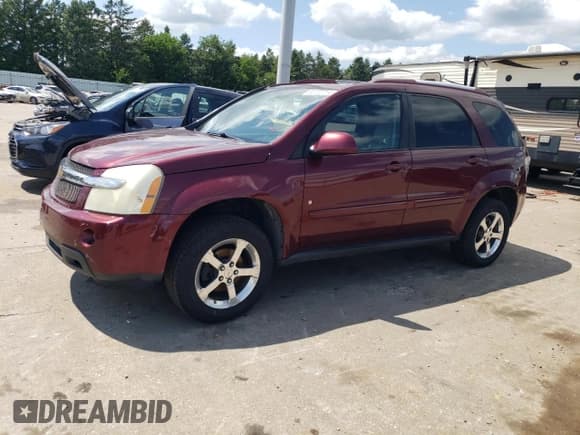 ✅ 2007 Chevrolet Equinox LT • VIN: 2CNDL73F276000497 • Лот: 63722714. Опубликован ранее на Copart с пробегом 162 529 миль. Бесплатный доступ к архиву аукционных продаж из США и подробный отчёт об истории автомобиля на DreamBid. Изображение 1.