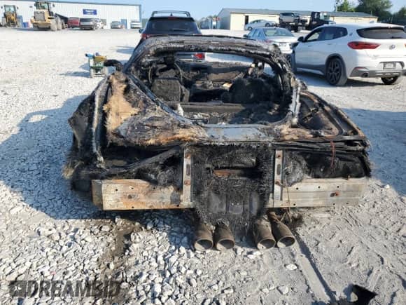 2006 Chevrolet Corvette with VIN 1G1YY25U165118582, listed as a Copart auction lot 69006234 with Not provided miles and Salvage title. Bid and sale history available at DreamBid. Image 6.