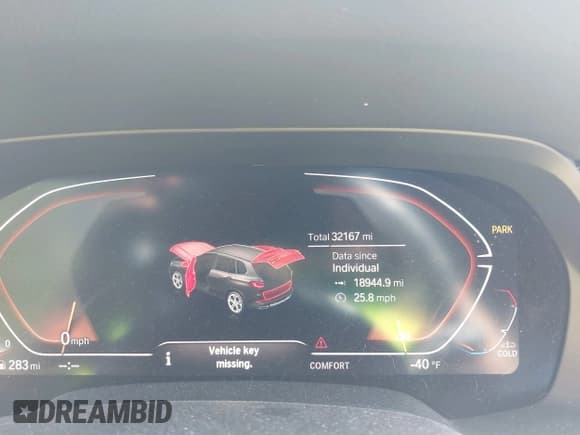 ✅ 2022 BMW X5 xDrive40i • VIN: 5UXCR6C07N9N32963 • Lot: 43247805. Listed on IAAI with 32,167 mi. Free auction sales archive from the USA and detailed vehicle history report at DreamBid. Image 7.