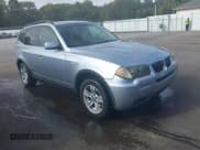 ✅ 2006 BMW X3 3.0i • VIN: WBXPA934X6WG89653 • Lot: 43409188. Listed on IAAI with 209,143 mi. Free auction sales archive from the USA and detailed vehicle history report at DreamBid. Image 1.