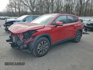 ✅ 2023 Toyota Corolla Cross Hybrid XSE • VIN: 7MUFBABG2PV015553 • Lot: 96481045. Listed on Copart with 7,168 mi. Free auction sales archive from the USA and detailed vehicle history report at DreamBid. Image 1.