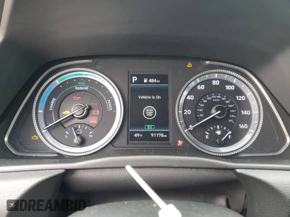 2022 Hyundai Sonata SEL z VIN KMHL34JJXNA047178, wystawiony jako Copart lot #75864474 z przebiegiem 91 178 mil mil oraz Szkoda całkowita • Salvage title. Historia ofert i sprzedaży dostępna na DreamBid. Obrazek 9.