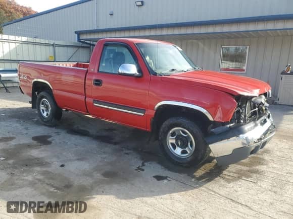 2004 Chevrolet Silverado 1500 Work Truck z VIN 1GCEK14V64Z291889, wystawiony jako Copart lot #78183454 z przebiegiem 200 109 mil mil oraz Szkoda całkowita • Salvage title. Historia ofert i sprzedaży dostępna na DreamBid. Obrazek 4.