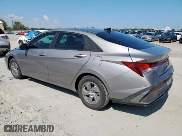 2024 Hyundai Elantra SE with VIN KMHLL4DGXRU792551, listed as a Copart auction lot 69826255 with 28,058 mi miles and Salvage title. Bid and sale history available at DreamBid. Image 2.