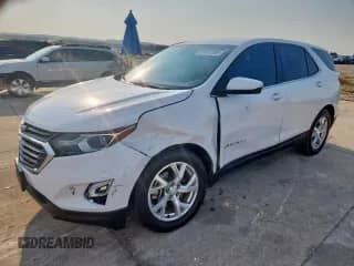 2018 Chevrolet Equinox LT с VIN 3GNAXKEX9JS505604, выставлен на аукционе Copart как лот 81411785 с пробегом 18 708 миль миль и Списание • Salvage title. История ставок и продаж доступна на DreamBid. Изображение 1.