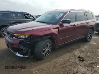 2023 Jeep Grand Cherokee Limited with VIN 1C4RJKBG6P8800145, listed as a Copart auction lot 66457885 with 56,036 mi miles and Salvage title. Bid and sale history available at DreamBid. Image 1.