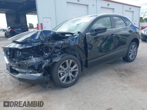 ✅ 2025 Mazda CX-30 S Preferred • VIN: 3MVDMBCM0SM833537 • Lot: 43161989. Listed on IAAI with Not provided. Free auction sales archive from the USA and detailed vehicle history report at DreamBid. Image 2.