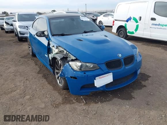 ✅ 2009 BMW M3 • VIN: WBSWD93539P361939 • Lot: 41402024. Listed on IAAI with 203,647 mi. Free auction sales archive from the USA and detailed vehicle history report at DreamBid. Image 1.