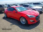 ✅ 2014 Hyundai Genesis Coupe R-Spec • VIN: KMHHT6KD3EU113885 • Lot: 42180909. Listed on IAAI with 65,272 mi. Free auction sales archive from the USA and detailed vehicle history report at DreamBid. Image 1.