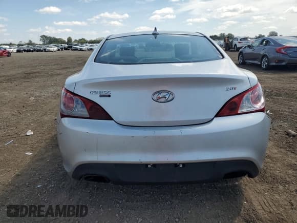 ✅ 2011 Hyundai Genesis Coupe • VIN: KMHHT6KD4BU043860 • Lot: 71284105. Listed on Copart with 161,413 mi. Free auction sales archive from the USA and detailed vehicle history report at DreamBid. Image 6.