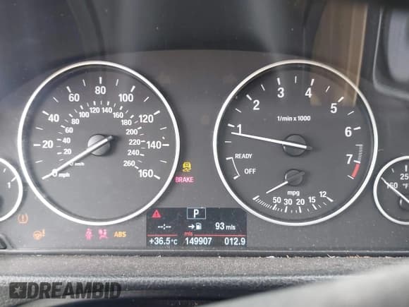 ✅ 2013 BMW 3 Series 328i • VIN: WBA3A5C56DF359285 • Лот: 42557078. Опубликован ранее на IAAI с пробегом 149 907 миль. Бесплатный доступ к архиву аукционных продаж из США и подробный отчёт об истории автомобиля на DreamBid. Изображение 7.