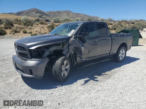 2015 Ram 1500 Express with VIN 1C6RR7FG8FS778240, listed as a Copart auction lot 67489135 with 113,243 mi miles and Salvage title. Bid and sale history available at DreamBid. Image 1.