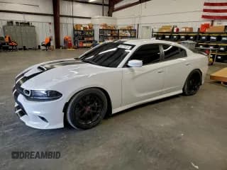 ✅ 2019 Dodge Charger Scat Pack • VIN: 2C3CDXGJ7KH593190 • Лот: 95775915. Опубликован ранее на Copart с пробегом 14 615 миль. Бесплатный доступ к архиву аукционных продаж из США и подробный отчёт об истории автомобиля на DreamBid. Изображение 1.