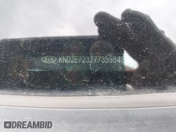 ✅ 2007 Kia Sportage LX • VIN: KNDJE723277359843 • Lot: 41903253. Listed on IAAI with 233,037 mi. Free auction sales archive from the USA and detailed vehicle history report at DreamBid. Image 12.