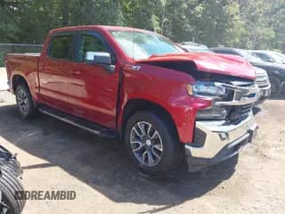 2021 Chevrolet Silverado 1500 LT z VIN 3GCUYDET4MG413318, wystawiony jako IAAI lot #43085575 z przebiegiem 58 965 mil mil oraz . Historia ofert i sprzedaży dostępna na DreamBid. Obrazek 1.