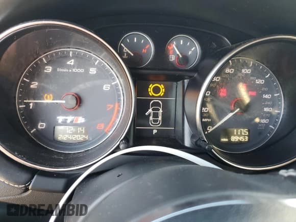 ✅ 2013 Audi TTS 2.0T Prestige • VIN: TRUK1AFK6D1002216 • Lot: 63058005. Listed on Copart with 89,453 mi. Free auction sales archive from the USA and detailed vehicle history report at DreamBid. Image 9.